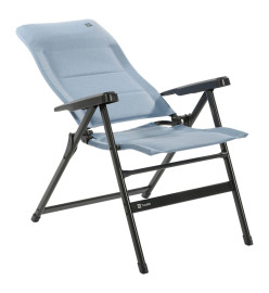 Travellife Chaise inclinable Lago Comfort ondulée bleu