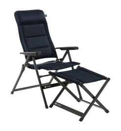 Travellife Chaise inclinable Barletta Comfort L bleu