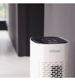 Qlima Purificateur d'air avec filtre HEPA A 68 50 W Blanc