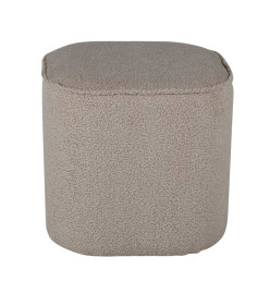 Venture Home Pouf Piff 44x44x41 cm Teddy Beige