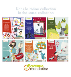 Avenue Mandarine Boîte créative Aquarium Stickers