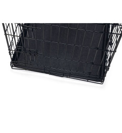 Karlie Cage avec 2 portes pour chien 92x57x63 cm Noir