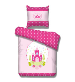 Vipack Drap de lit Motif princesse 195x85 cm Coton