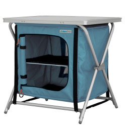 Eurotrail Armoire de camping Rieux 60x50x60 cm Bleu