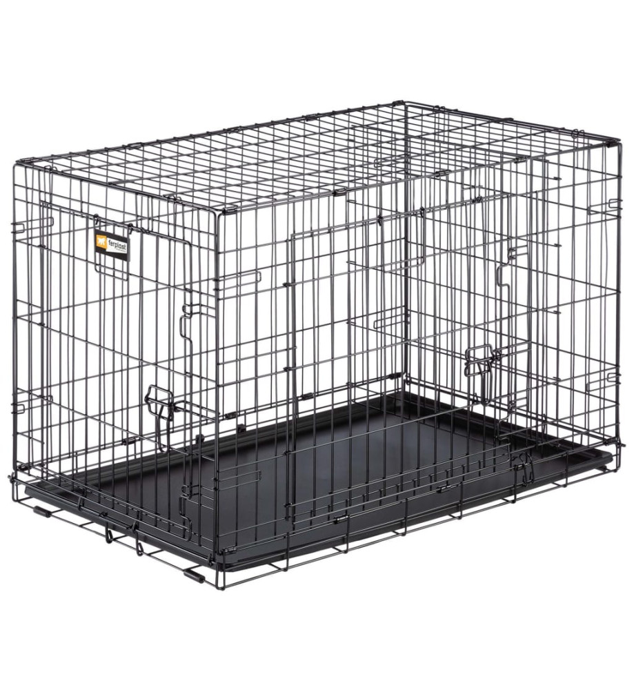 Ferplast Caisse pour chien Dog-Inn 90 92,7x58,1x62,5 cm Gris