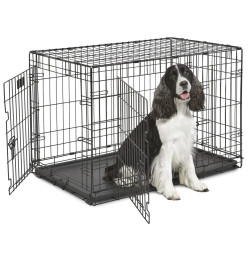 Ferplast Caisse pour chien Dog-Inn 90 92,7x58,1x62,5 cm Gris