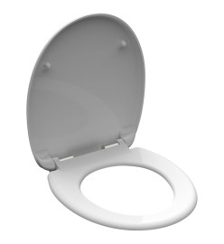 SCHÜTTE Siège de toilette Duroplast avec fermeture en douceur WHITE