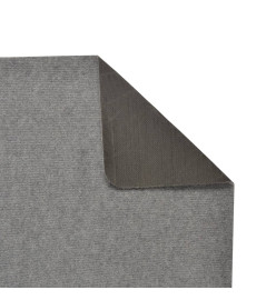 Tapis de couloir gris 100x180 cm