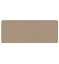 Tapis de couloir aspect sisal sable 80x200 cm