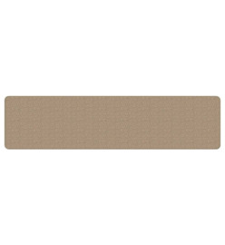 Tapis de couloir aspect sisal sable 50x200 cm