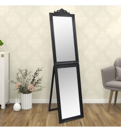 Miroir sur pied Noir 40x160 cm