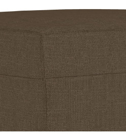 Banc Marron 100x35x41 cm Tissu