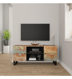 Meuble TV 105x33x46 cm Bois massif de récupération