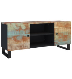 Meuble TV 105x33x46 cm Bois massif de récupération