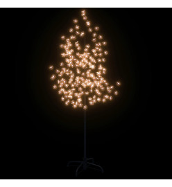 Arbre à LED fleur de cerisier 200 LED Blanc chaud 180 cm