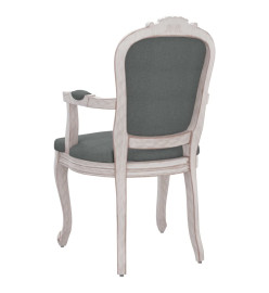 Chaises à manger 2 pcs gris foncé 62x59,5x100,5 cm tissu