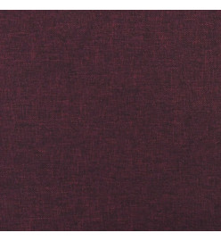 Panneaux muraux 12 pcs Violet 90x15 cm Tissu 1,62 m²