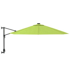 Parasol mural pomme verte 290 cm