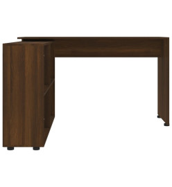 Bureau d'angle Chêne marron Bois d'ingénierie