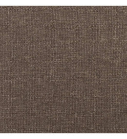 Repose-pied Taupe 45x29,5x35 cm Tissu