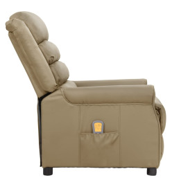 Fauteuil de massage Cappuccino Similicuir