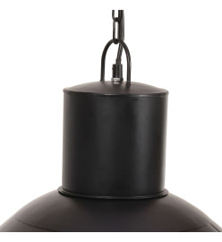 Lampe suspendue 25 W Noir Rond 48 cm E27