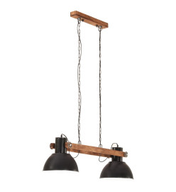 Lampe suspendue industrielle 25 W Noir 109 cm E27