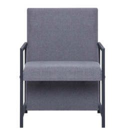 Fauteuil Gris clair Tissu