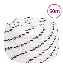 Corde de travail Blanc 18 mm 50 m Polyester