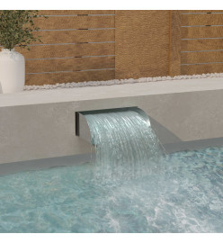 Cascade avec LED 45x34x14 cm Acier inoxydable 304