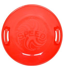 Luge ronde Rouge 66,5 cm PP