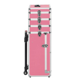 Chariot de maquillage Aluminium Rose