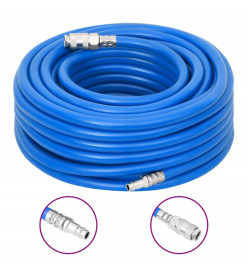 Tuyau d'air bleu 0,6" 50 m PVC