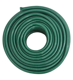 Tuyau d'arrosage vert 1,3" 50 m PVC