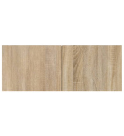 Meubles TV 2 pcs Chêne sonoma 80x30x30 cm Bois d'ingénierie