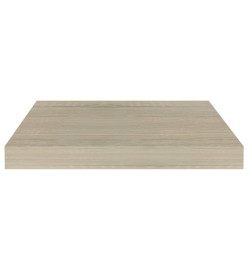 Étagère murale flottante Chêne 40x23x3,8 cm MDF