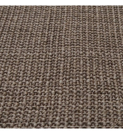 Tapis en sisal pour griffoir marron 80x100 cm