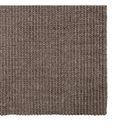 Tapis en sisal pour griffoir marron 66 x 200 cm