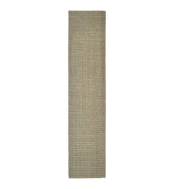 Tapis en sisal pour griffoir taupe 66x300 cm