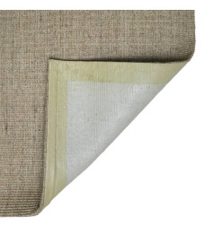 Tapis en sisal pour griffoir taupe 80x300 cm