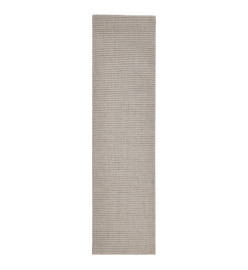 Tapis en sisal pour griffoir sable 66x250 cm