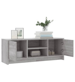 Meuble TV sonoma gris 102x30x37,5 cm bois d'ingénierie