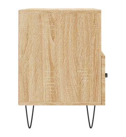 Meuble TV Chêne sonoma 80x36x50 cm Bois d'ingénierie