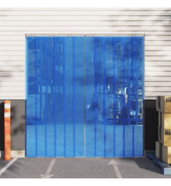 Rideau de porte bleu 200 mmx1,6 mm 10 m PVC