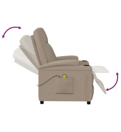 Fauteuil de massage Cappuccino Similicuir