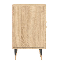 Meuble TV chêne sonoma 150x30x50 cm bois d'ingénierie