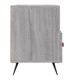 Meuble TV Sonoma gris 80x36x50 cm Bois d'ingénierie