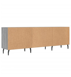 Meuble TV sonoma gris 150x30x50 cm bois d'ingénierie