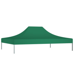 Toit de tente de réception 4,5x3 m Vert 270 g/m²