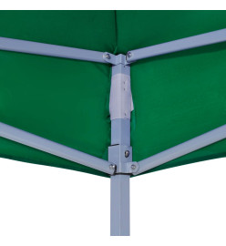 Toit de tente de réception 4,5x3 m Vert 270 g/m²